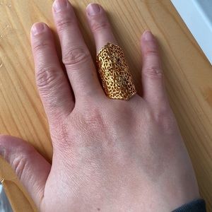 BCBG MaxAzria Gold Ring